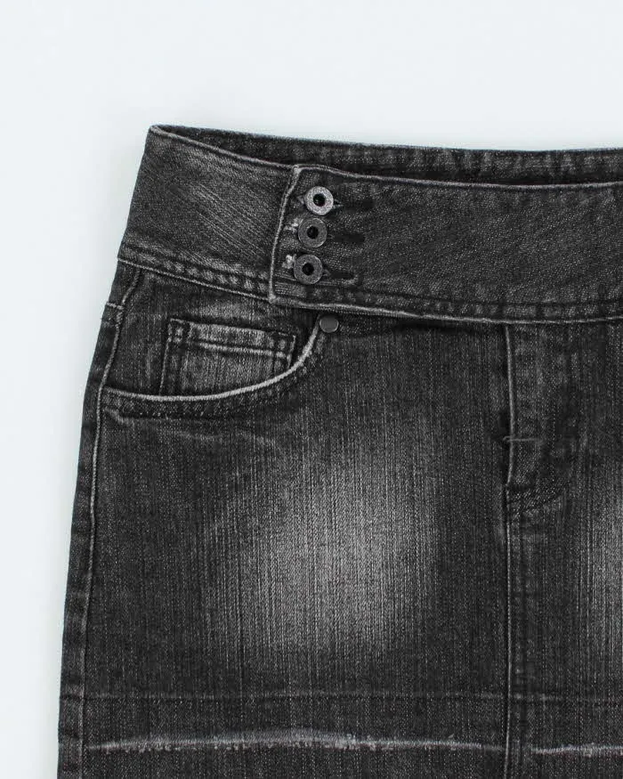 Vintage Y2k 00s Yb Denim Mini Skirt - XS sold by Rokit product image thumbnail 3