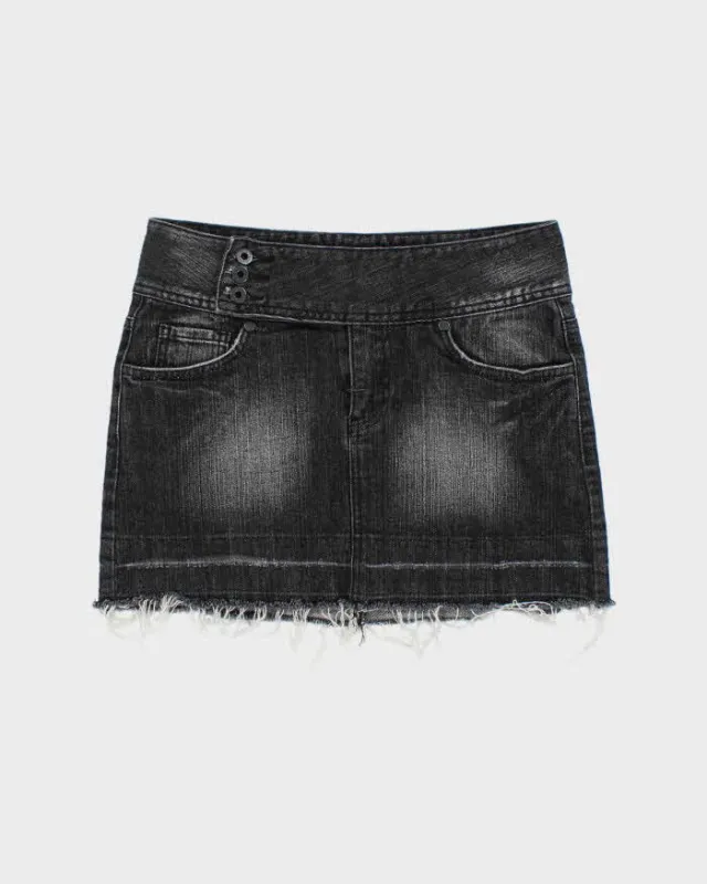 Vintage Y2k 00s Yb Denim Mini Skirt - XS sold by Rokit