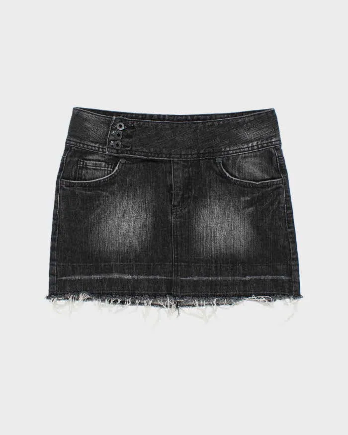 Vintage Y2k 00s Yb Denim Mini Skirt - XS sold by Rokit