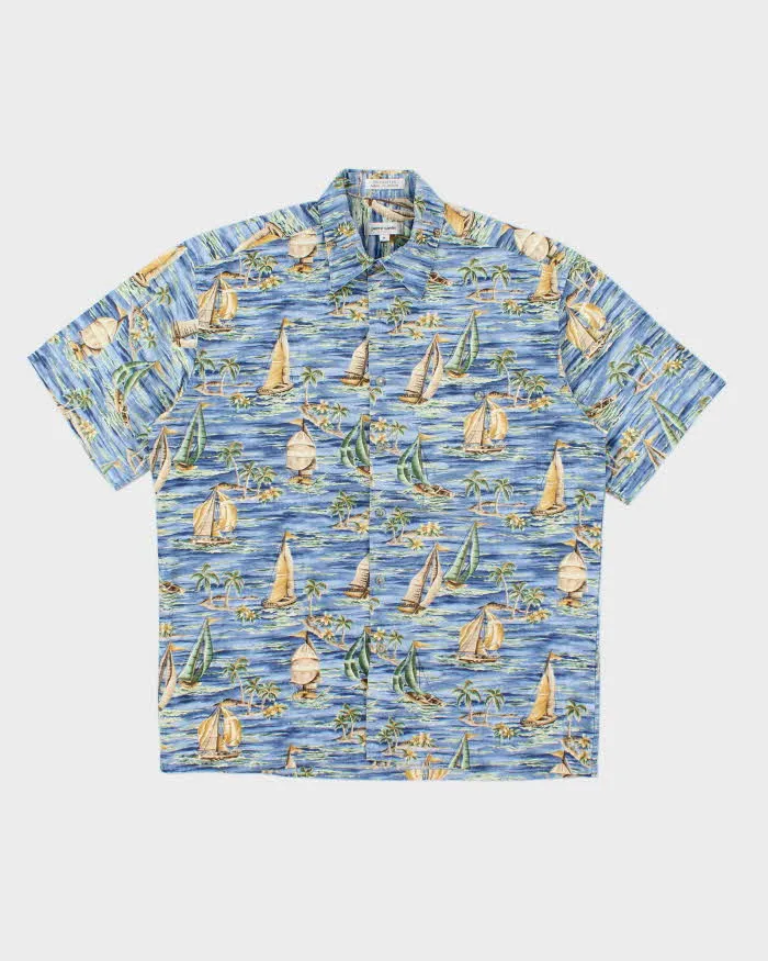 Vintage Pierre Cardin Oversized Hawaiian Shirt - M sold by Rokit