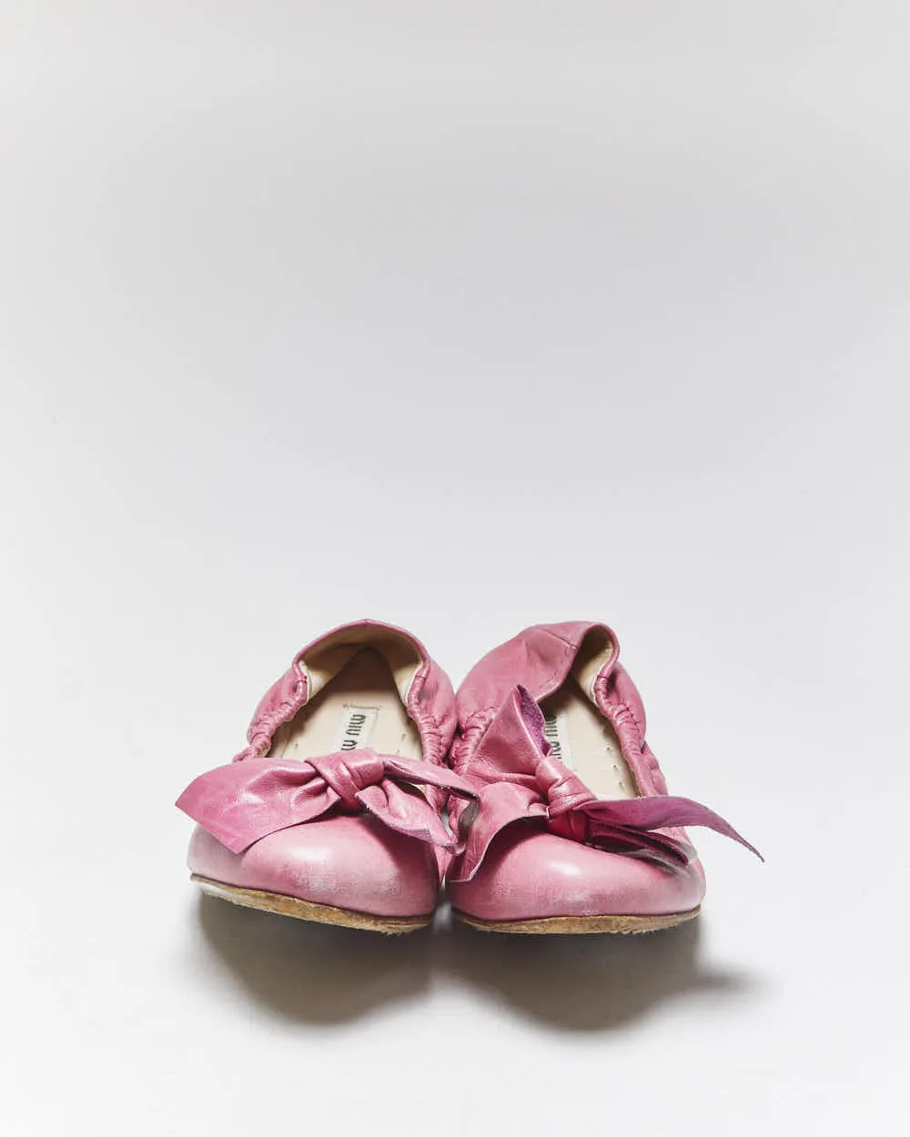 Vintage Miu Miu Bow Ballet Flats - UK3.5 sold by Rokit product image thumbnail 3
