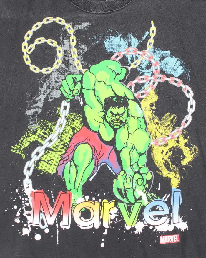 Vintage 90's Marvel The Incredible Hulk Graphic T-Shirt - XL sold by Rokit product image thumbnail 3