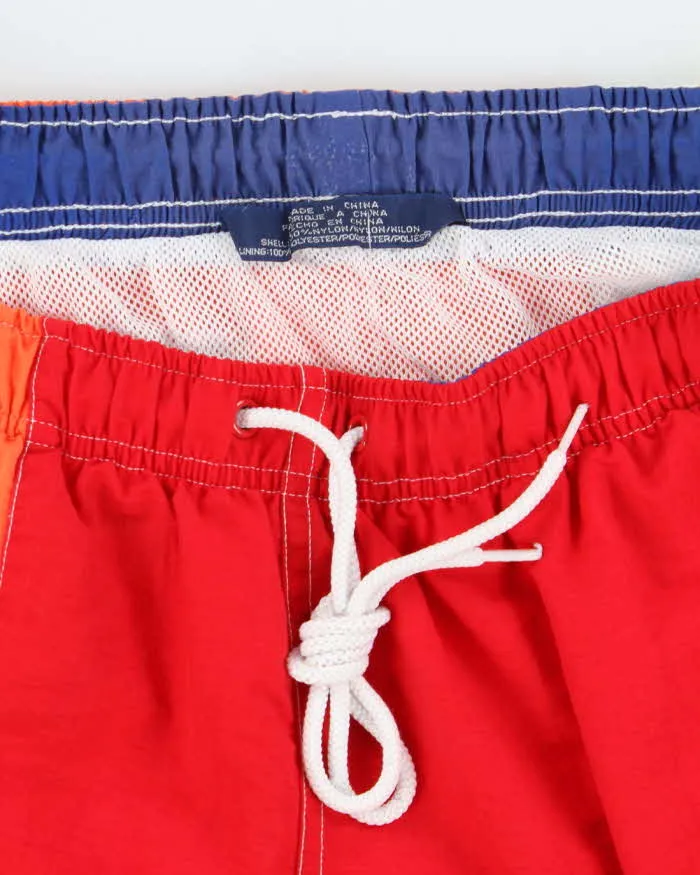 Vintage 90's Tommy Hilifiger Patterned Netted Shorts - S sold by Rokit product image thumbnail 5