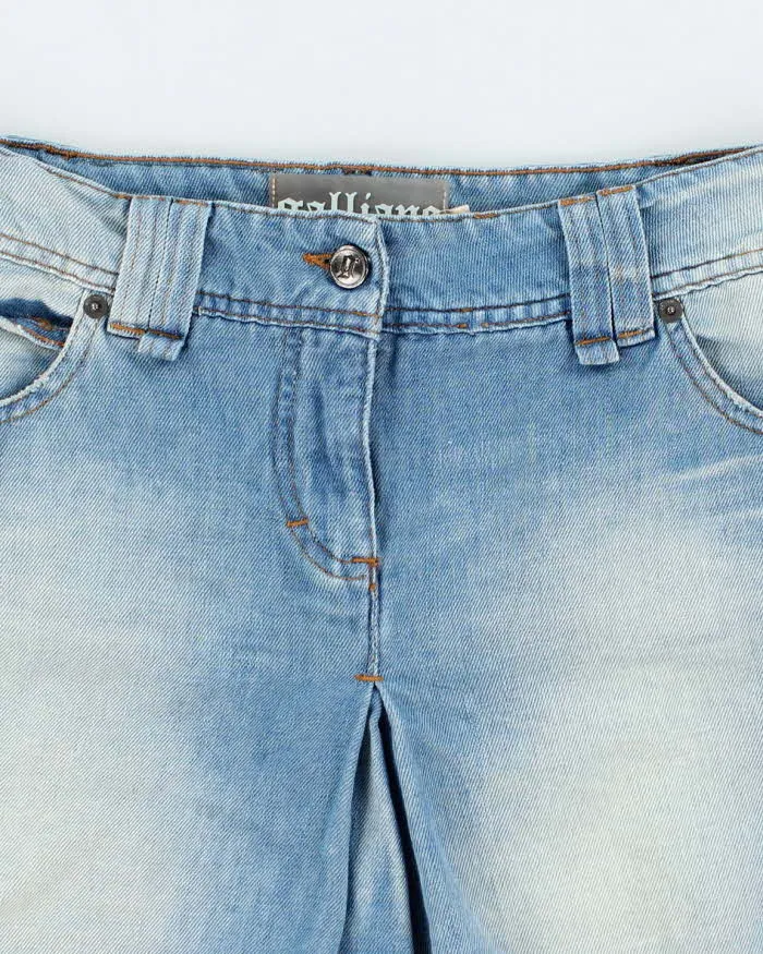 Vintage Y2k 00s Galliano Denim Mini Skirt - XS sold by Rokit product image thumbnail 3