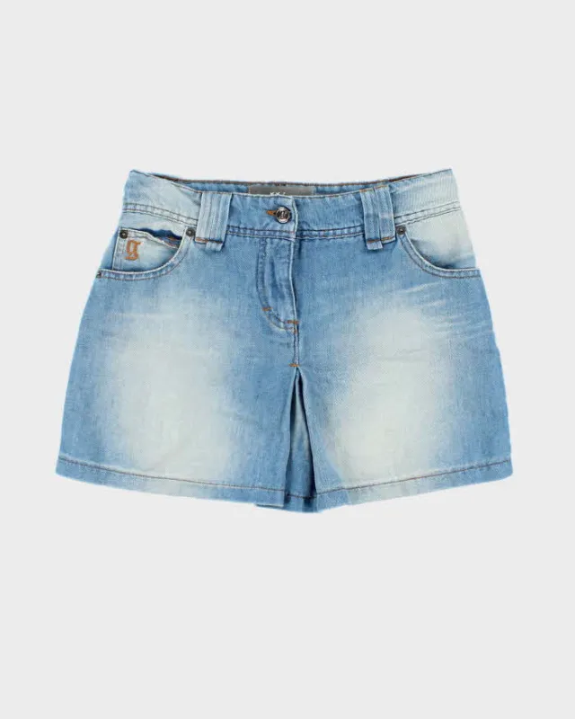 Vintage Y2k 00s Galliano Denim Mini Skirt - XS sold by Rokit