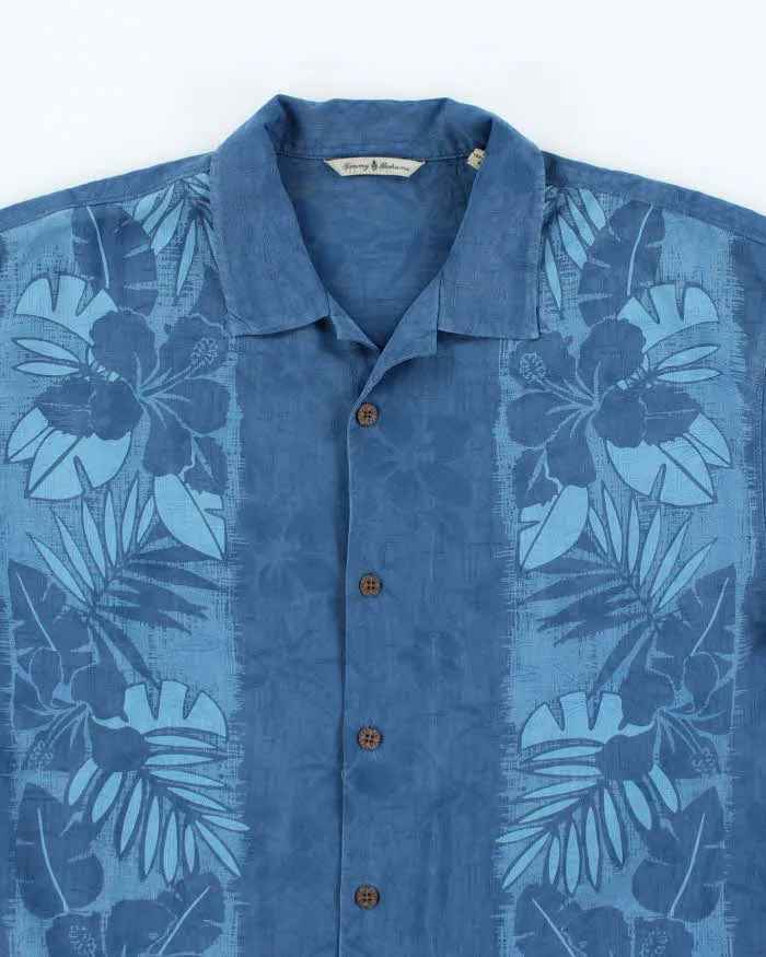 Vintage Tommy Bahama Striped Floral Patterned Hawaiian Shirt - M sold by Rokit product image thumbnail 3