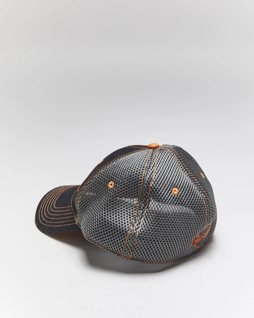 Vintage Y2K Harley Davidson Embroidered Fitted Trucker Cap - OS sold by Rokit product image thumbnail 2