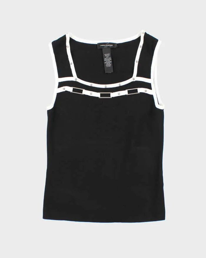 Vintage 90s 00s Cable & Gauge Knit Cami - S sold by Rokit