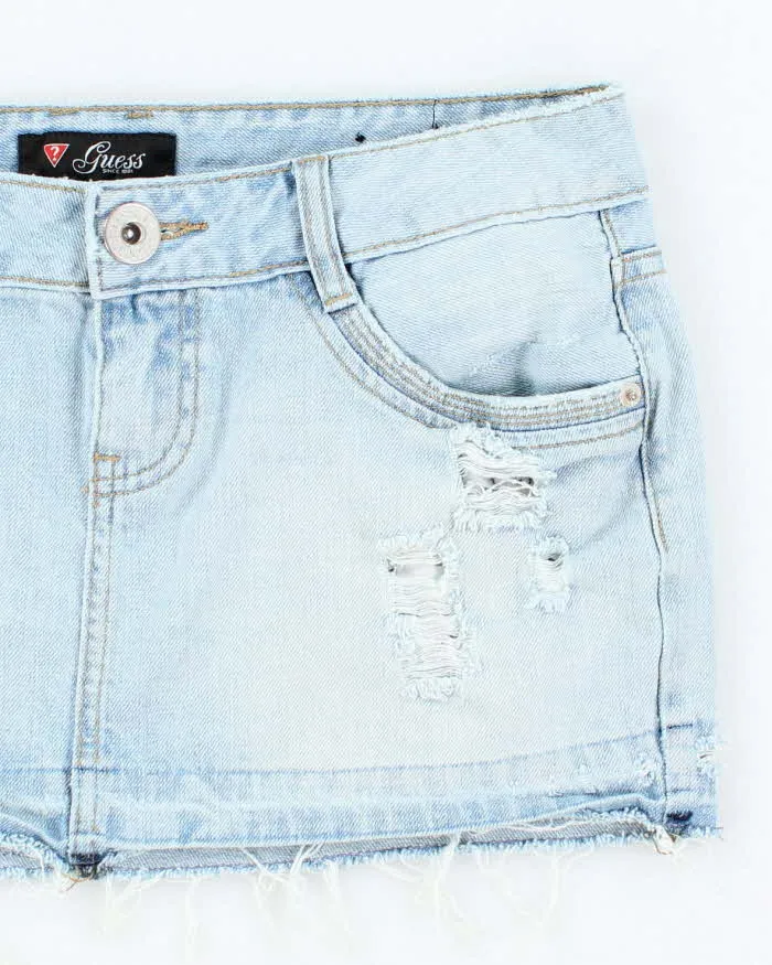 Vintage Y2k 00s Guess Denim Mini Skirt - S sold by Rokit product image thumbnail 3
