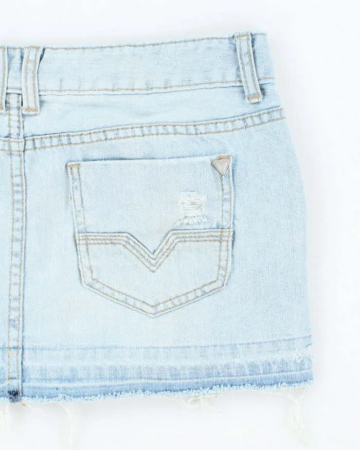 Vintage Y2k 00s Guess Denim Mini Skirt - S sold by Rokit product image thumbnail 4