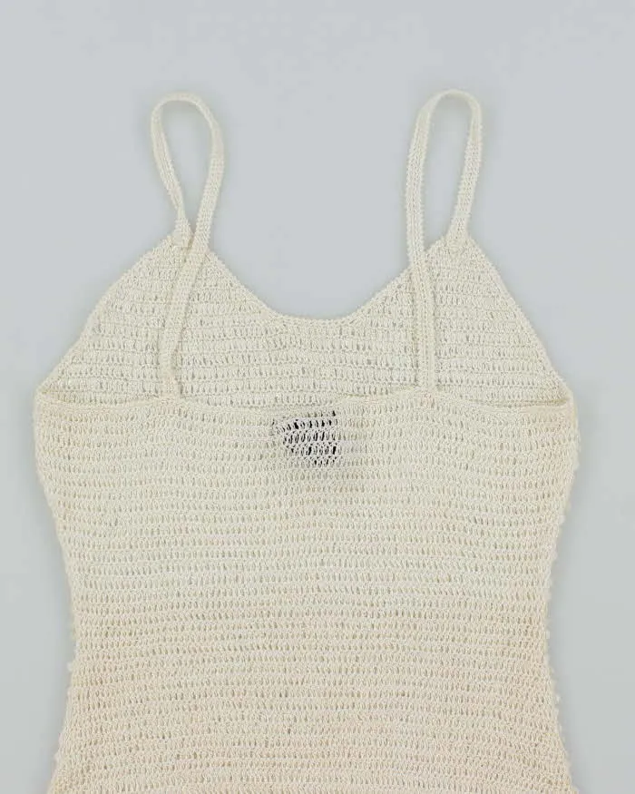 Vintage Y2k 00s Le Chateau Sequin Crochet Cami - S sold by Rokit product image thumbnail 4