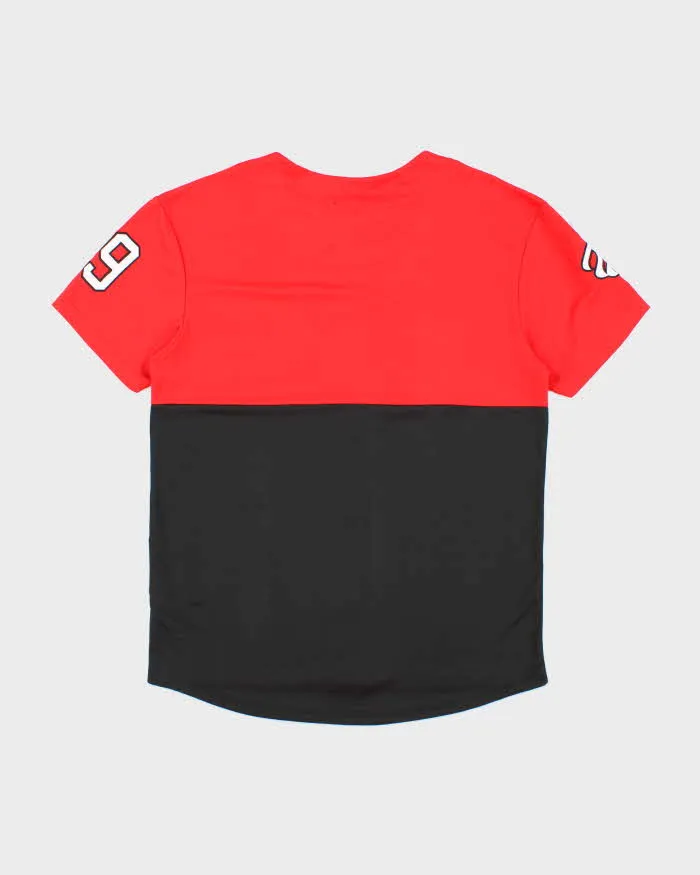 Vintage Y2K Roca Wear Spell Out Baseball Button Up Jersey - L sold by Rokit product image thumbnail 2