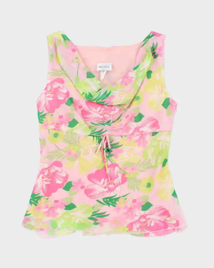 Vintage Y2k 00s Rory Cowl Neck Top - M sold by Rokit