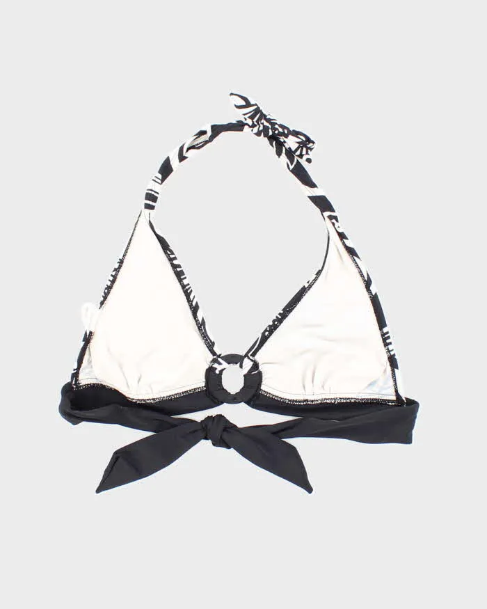 Vintage Y2k 00s Floral Beaded Bikini Top - M sold by Rokit product image thumbnail 2