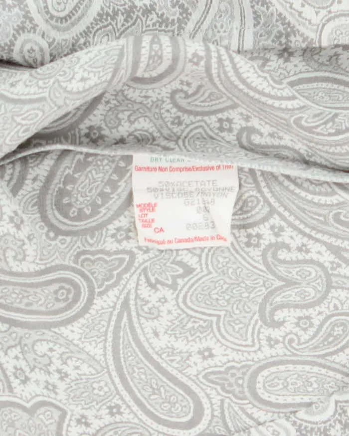 Vintage 90s Mixage Paisley Pattern Top - M sold by Rokit product image thumbnail 4