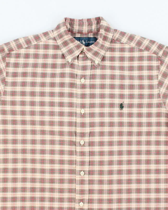 Vintage 2000's Ralph Lauren Long Sleeve Flannel Shirt - M sold by Rokit product image thumbnail 3