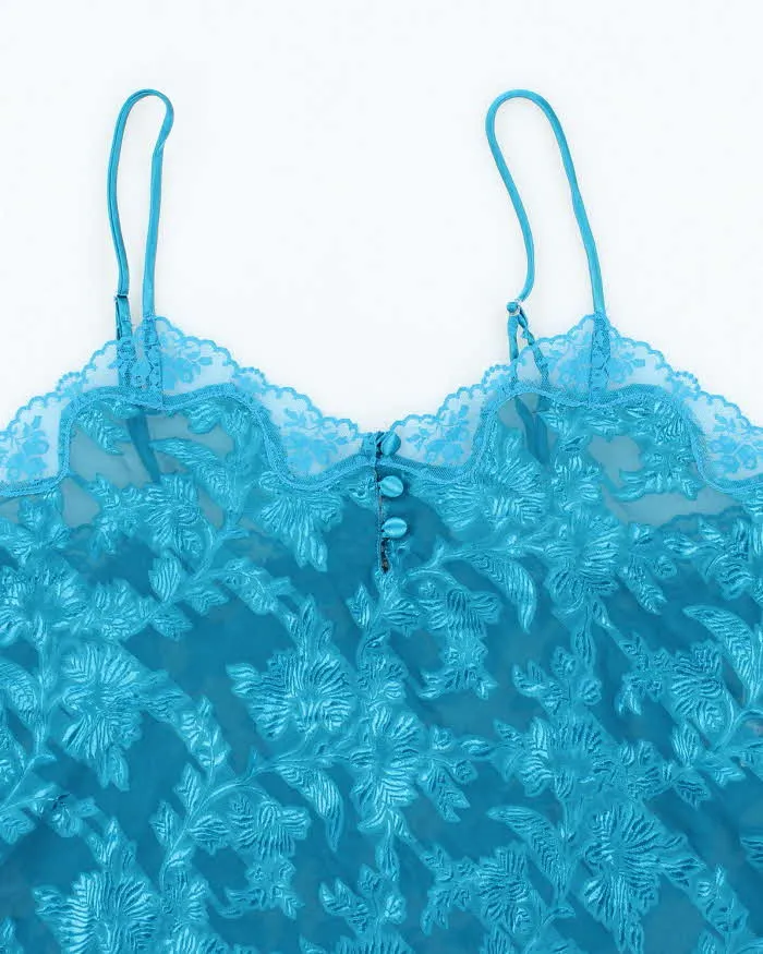 Vintage 90s 00s LA Senza Sheer Cami - L sold by Rokit product image thumbnail 3