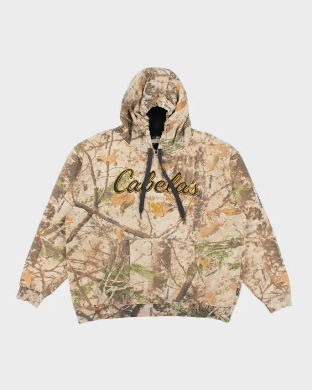 Men's Cabela's Camo Pullover Hoodie - XL sold by Rokit