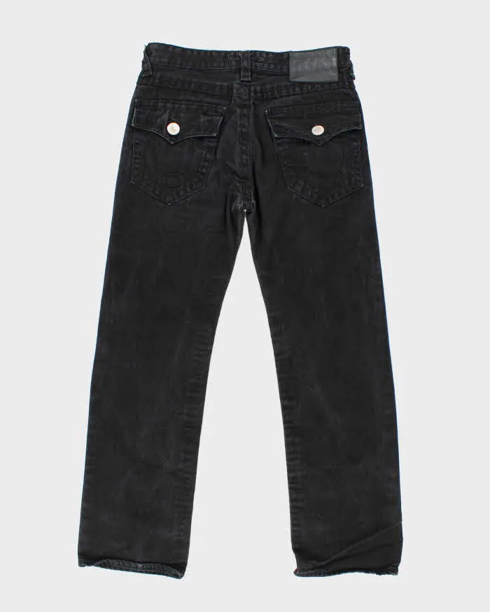 Vintage 2000's True Religion Black Relaxed Fit Jeans - W32 L29 sold by Rokit product image thumbnail 2