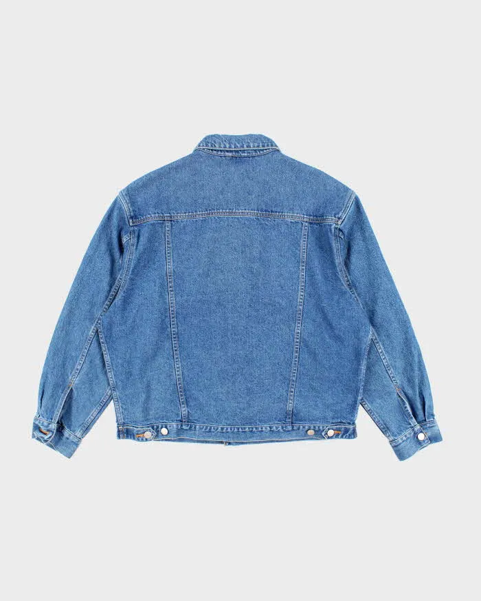 Vintage 2000's Eddie Bauer Heavyweight Dark Wash Denim Jacket - L sold by Rokit product image thumbnail 2