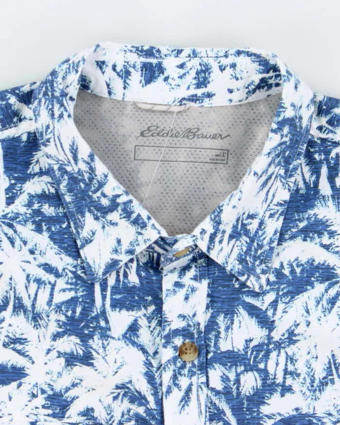 Vintage 2000's Eddie Bauer Patterned Short Sleeve Shirt - L sold by Rokit product image thumbnail 5