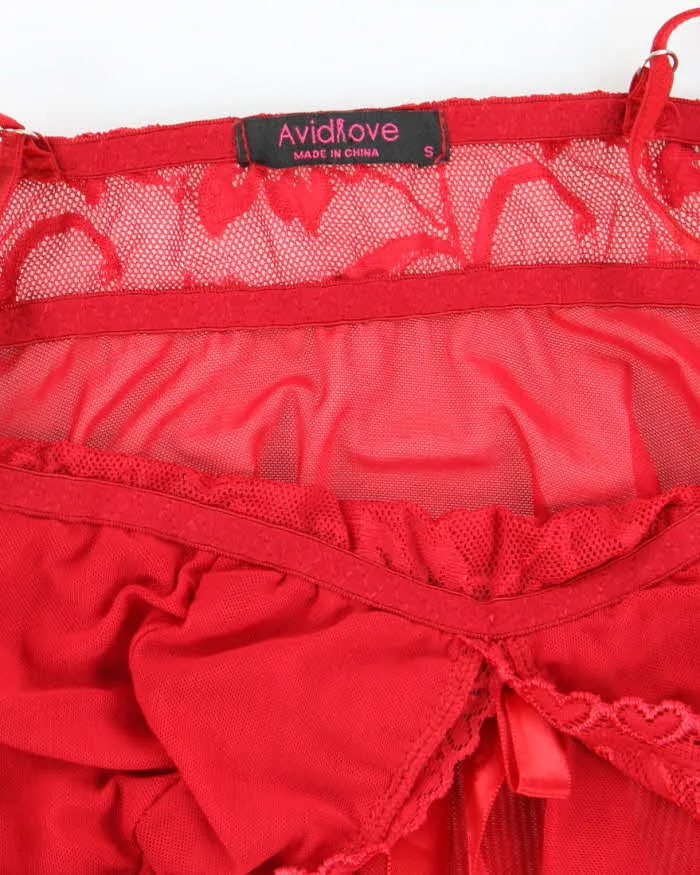 Vintage Y2k 00s Avid Love Handkerchief Hem Cami - S sold by Rokit product image thumbnail 5