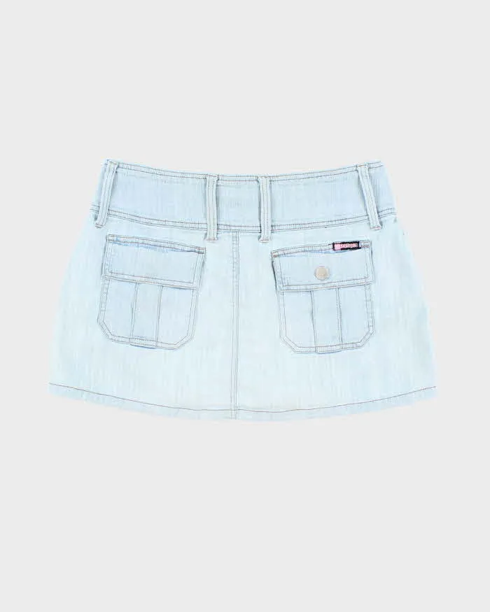 Vintage Y2k 00s Bubblegum Denim Mini Skirt - S sold by Rokit product image thumbnail 2