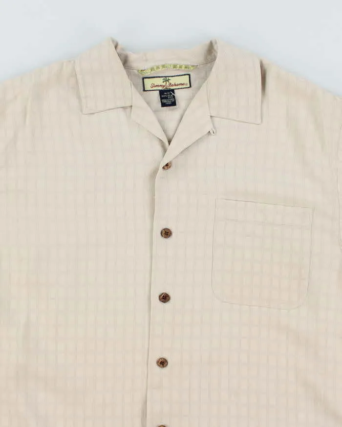 Vintage Tommy Bahama Embossed Patterned Oversized Hawaiian Shirt - M sold by Rokit product image thumbnail 3