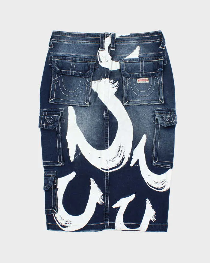 Vintage Y2k 00s True Religion Denim Skirt - S sold by Rokit product image thumbnail 3