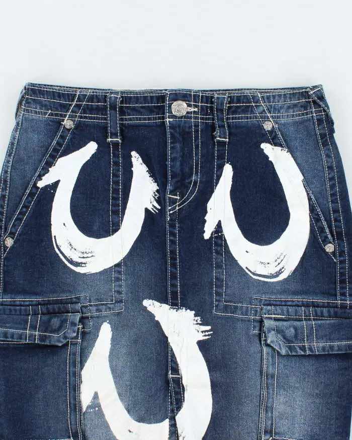 Vintage Y2k 00s True Religion Denim Skirt - S sold by Rokit product image thumbnail 2