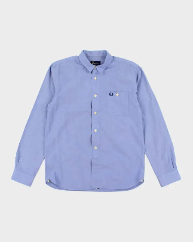 Vintage Fred Perry Long Sleeve Shirt - M sold by Rokit