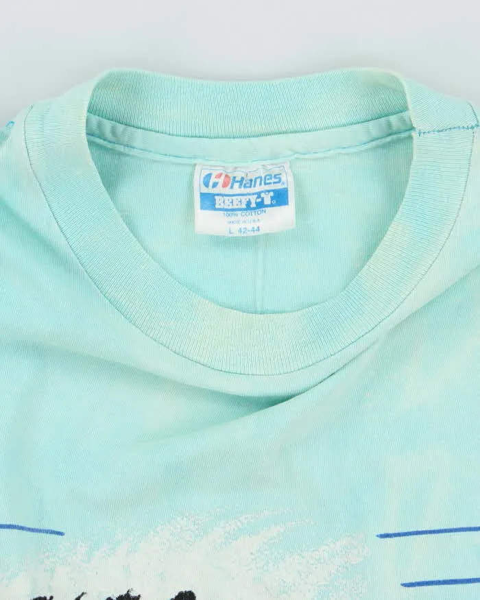 Vintage 80's Hawaii Surfer Single Stitch Graphic T-Shirt - L sold by Rokit product image thumbnail 5