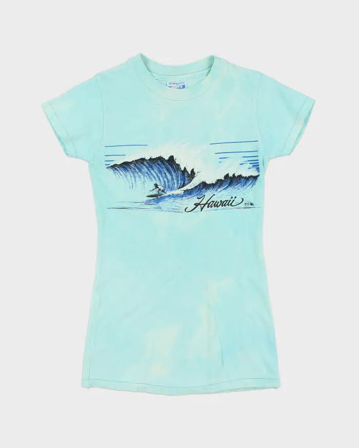 Vintage 80's Hawaii Surfer Single Stitch Graphic T-Shirt - L sold by Rokit