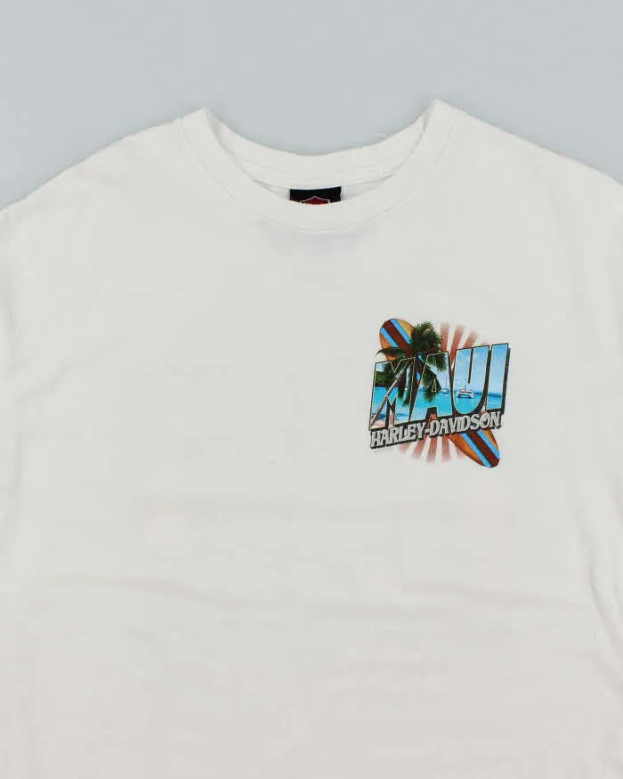 Vintage Harley Davidson Maui Graphic Biker T-Shirt - XL sold by Rokit product image thumbnail 3