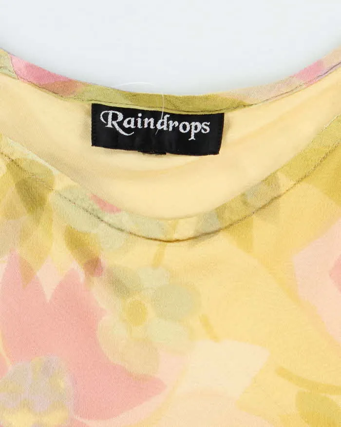 Vintage 90s Raindrop Floral Cami - L sold by Rokit product image thumbnail 5