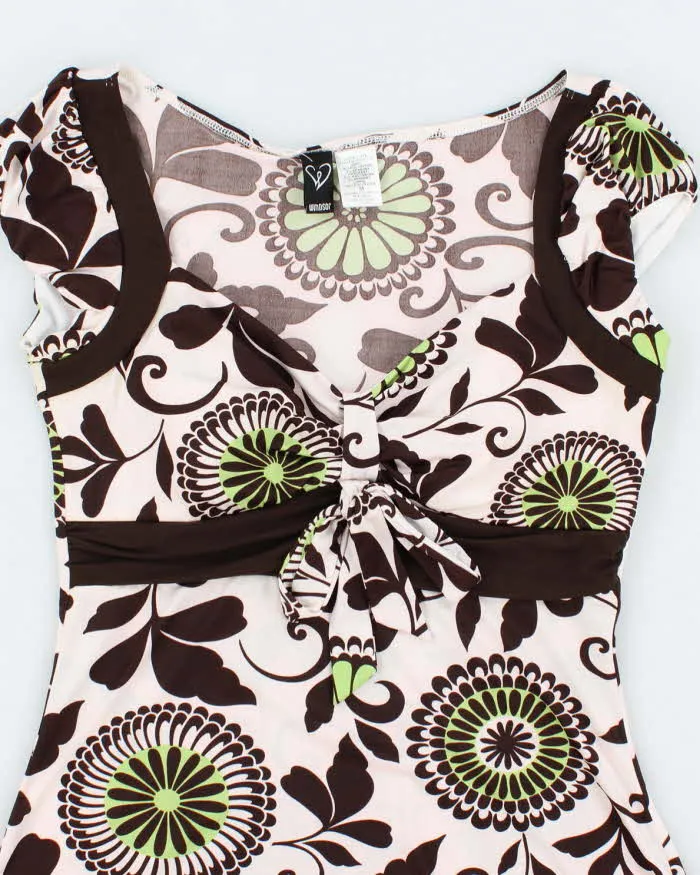 Vintage Y2k 00s Windsor Pattern Top - M sold by Rokit product image thumbnail 3