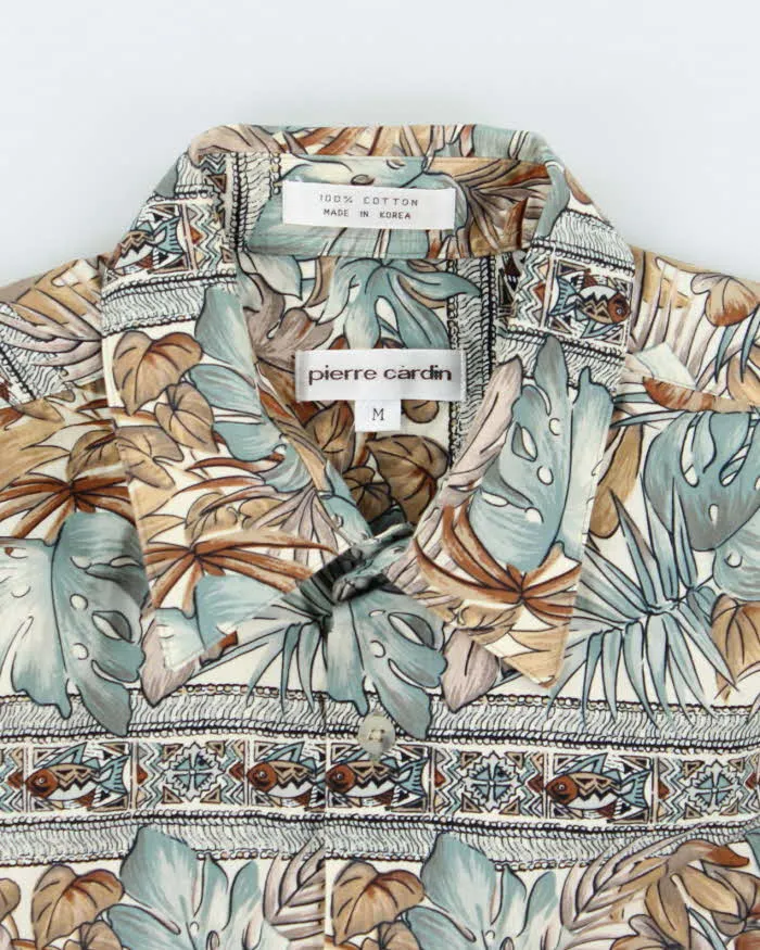 Vintage 2000's Pierre Cardin All Over Print Patterned Short Sleeve Shirt - M sold by Rokit product image thumbnail 5
