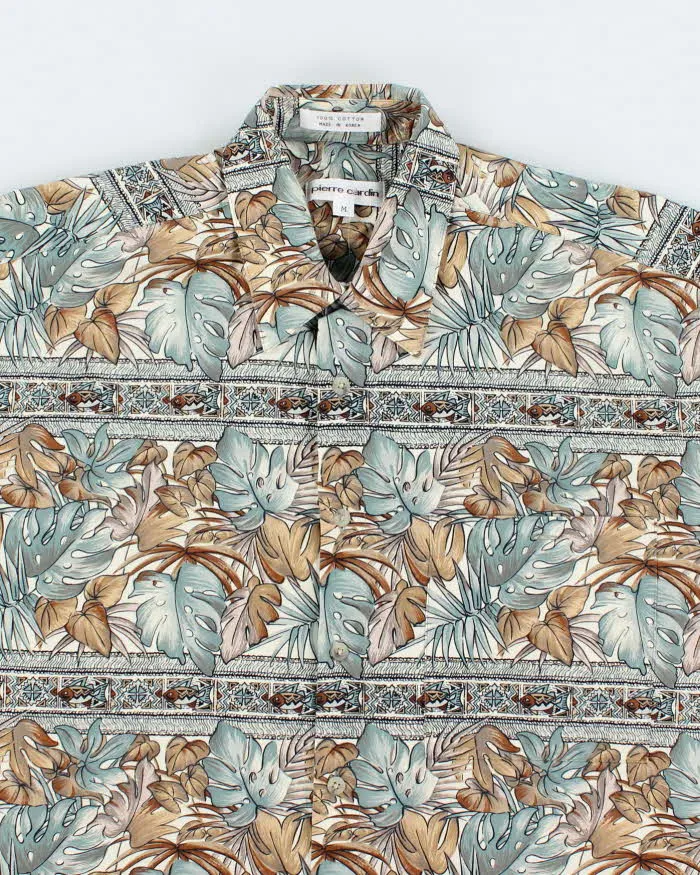Vintage 2000's Pierre Cardin All Over Print Patterned Short Sleeve Shirt - M sold by Rokit product image thumbnail 3