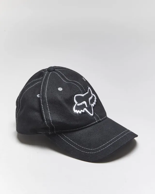 Vintage 2000's Fox Racing Embroidered Logo Snapback Cap - OS sold by Rokit