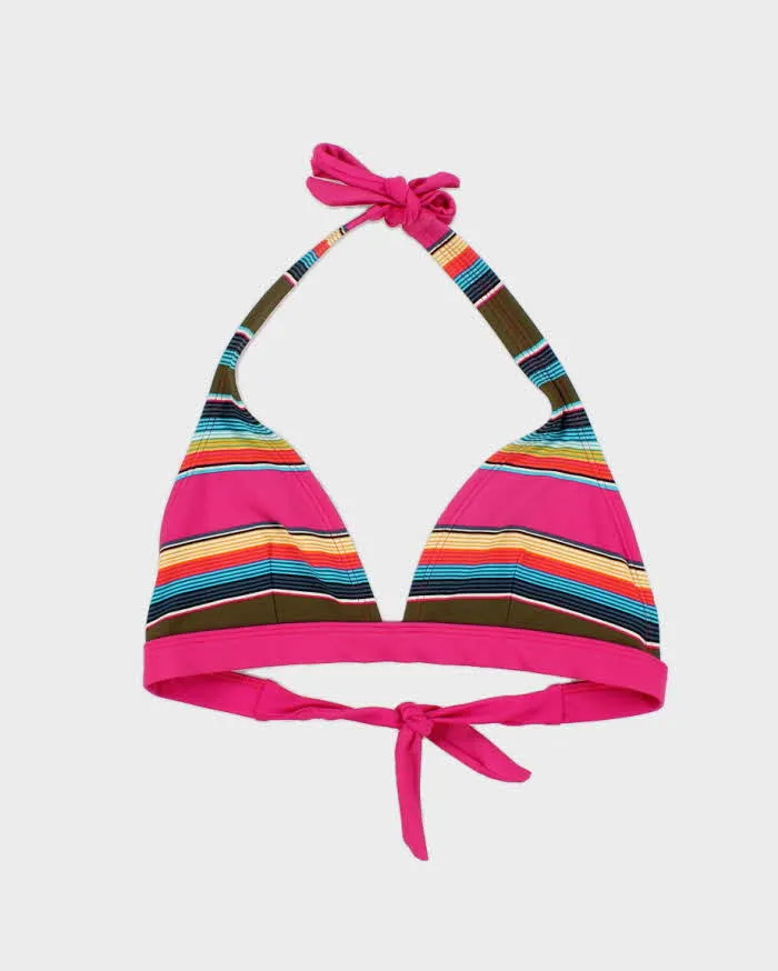Vintage Y2k 00s Patagonia Stripe Bikini Top - S sold by Rokit