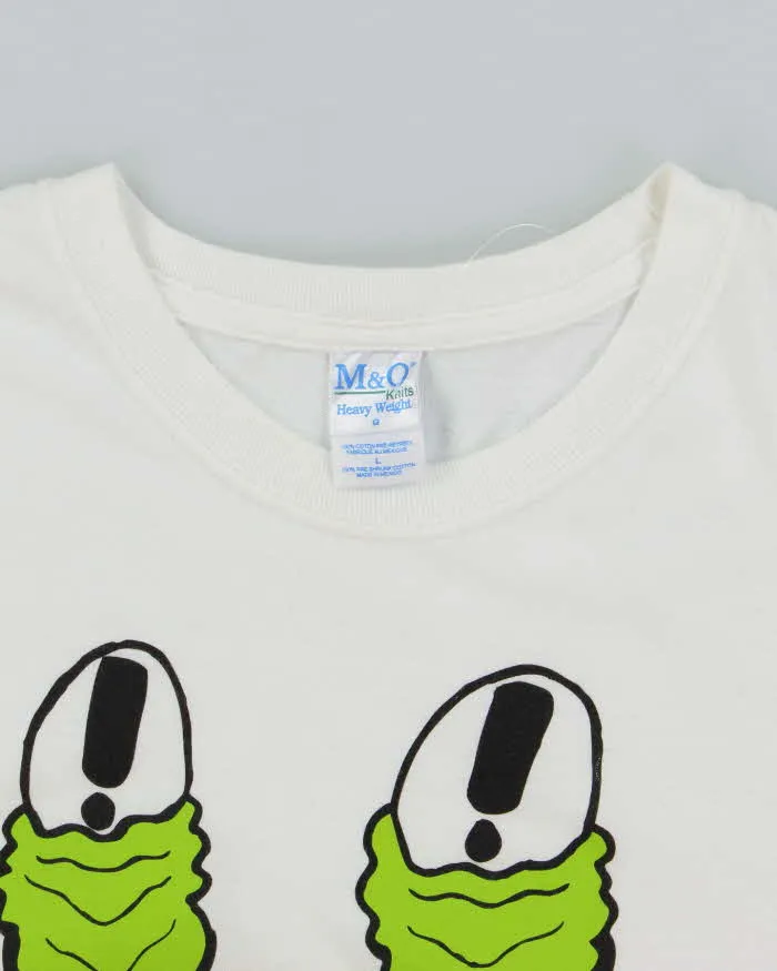 Vintage 2000's Big Face Alien Graphic T-Shirt - L sold by Rokit product image thumbnail 5