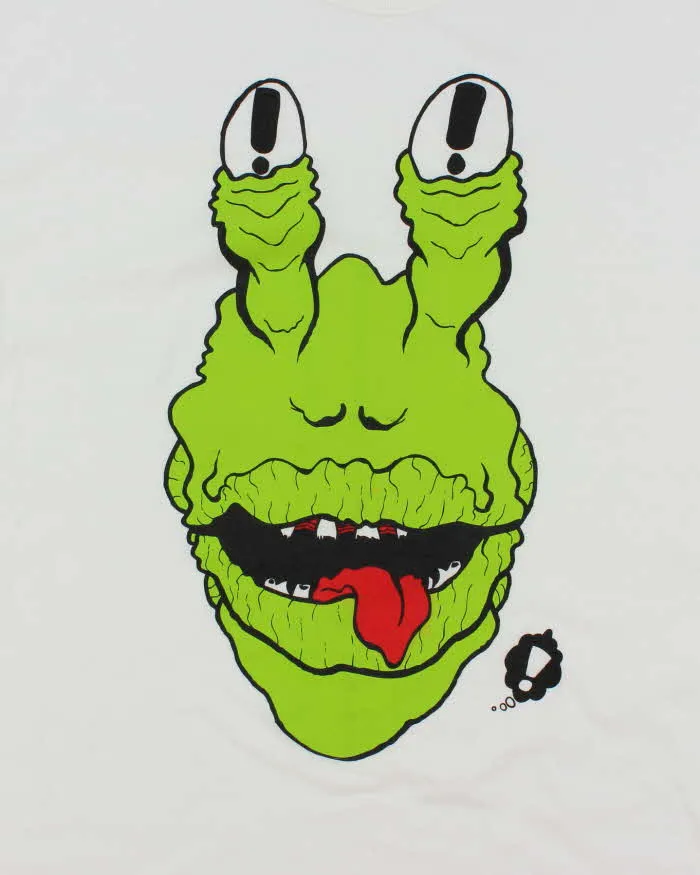 Vintage 2000's Big Face Alien Graphic T-Shirt - L sold by Rokit product image thumbnail 3