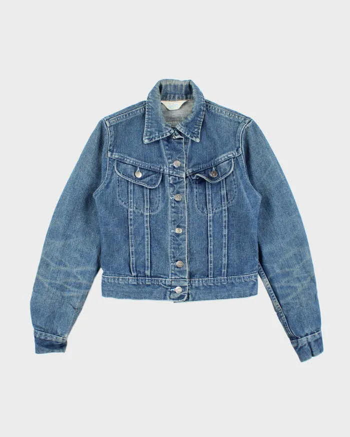 Vintage 80's Wrangler Medium Wash Denim Jacket - S sold by Rokit