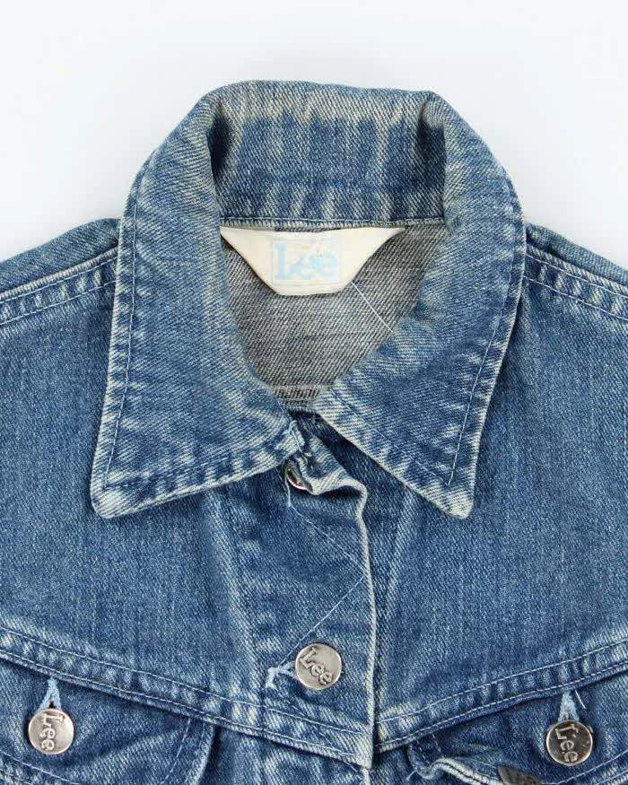 Vintage 80's Wrangler Medium Wash Denim Jacket - S sold by Rokit product image thumbnail 5