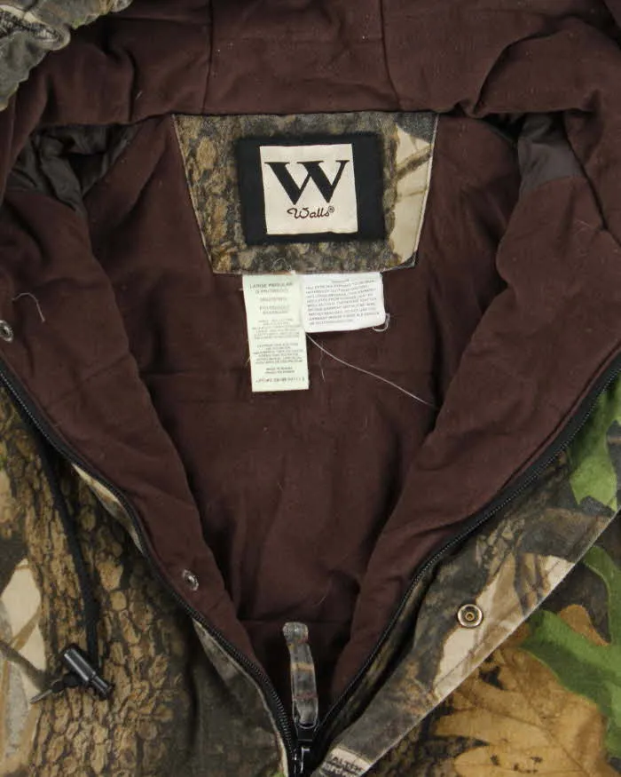 Vintage Wall's Heavyweight Lined Real Tree Camouflage Workwear Jacket - L sold by Rokit product image thumbnail 5