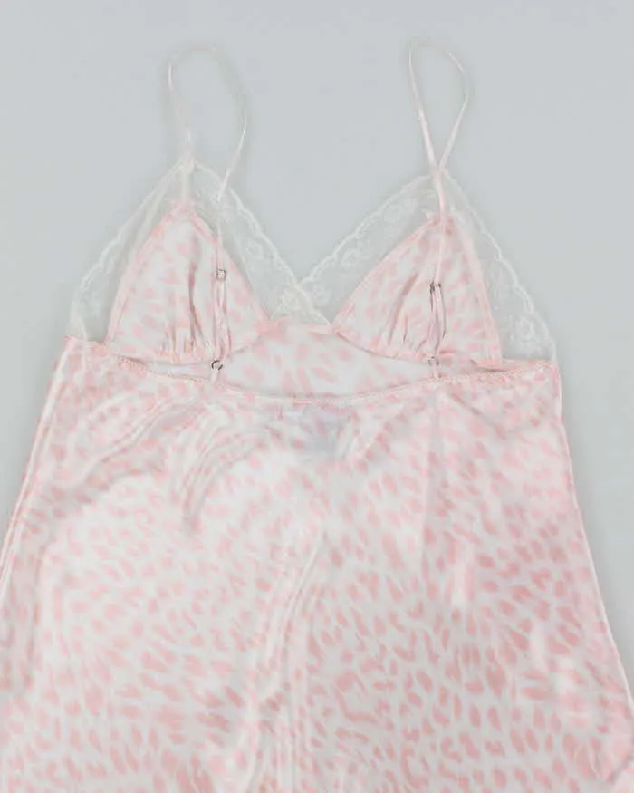 Jessica Pink Satin Animal Print Slip - M sold by Rokit product image thumbnail 4