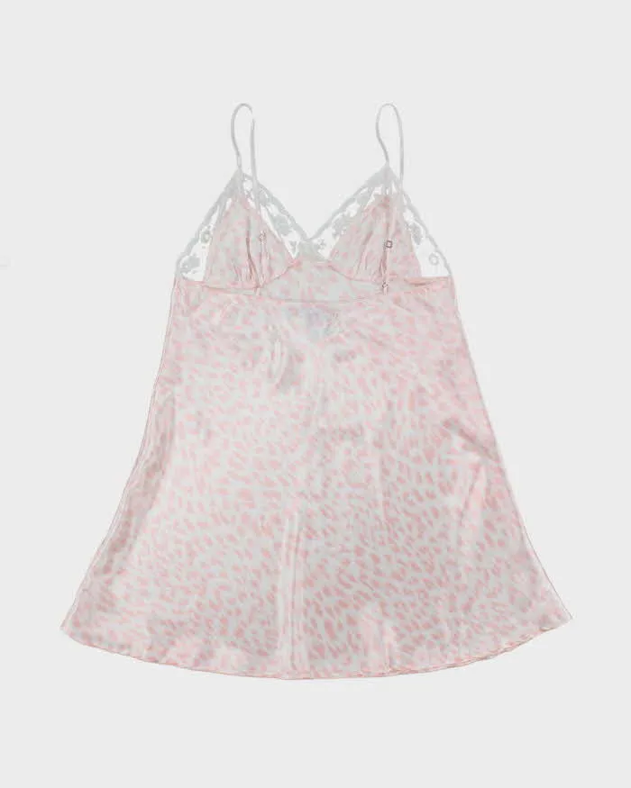 Jessica Pink Satin Animal Print Slip - M sold by Rokit product image thumbnail 3