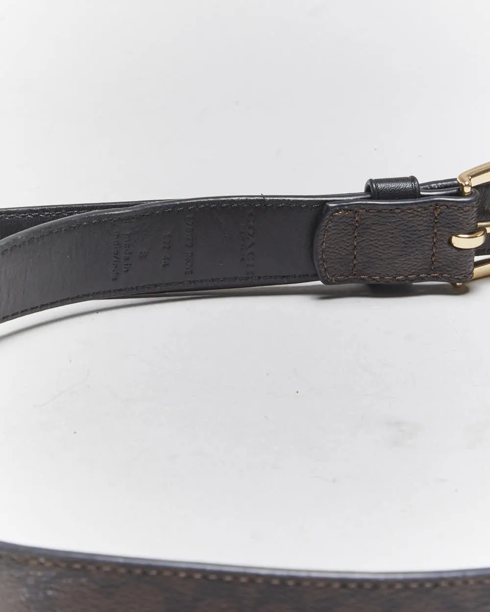 Vintage Coach Monogram Leather Belt - W28-W32 sold by Rokit product image thumbnail 5