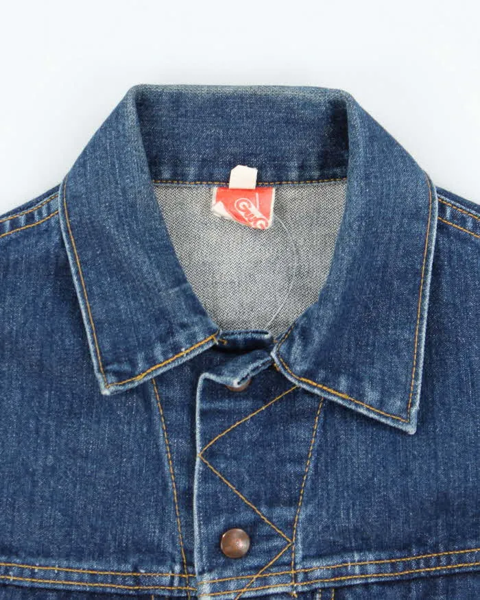 Vintage 80's GWG Dark Wash Denim Trucker Jacket - M sold by Rokit product image thumbnail 5