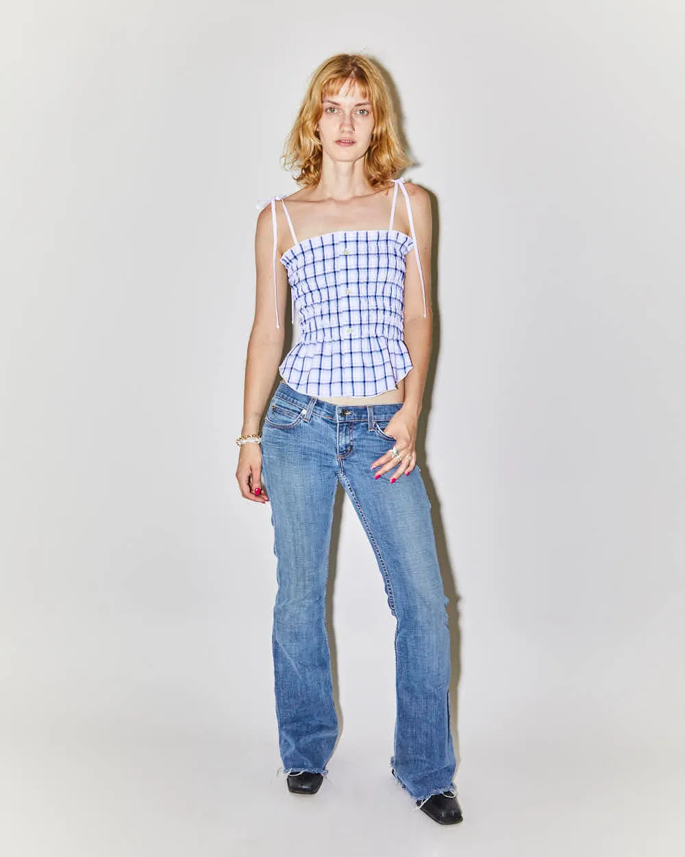 Rokit Originals Rework Blossom Shirring Cami - S sold by Rokit product image thumbnail 3